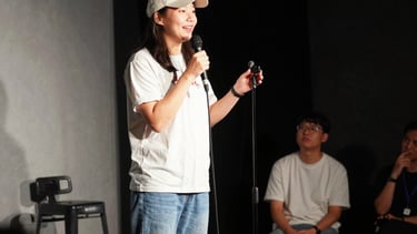 white building