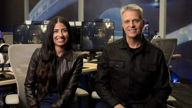 Asha Sharma ir Matt Booty, naujieji „Xbox“ lyderiai.