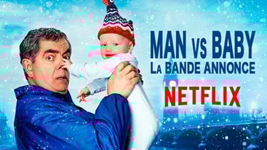 Rowan Atkinson dans Man vs Baby, Seul face au Bébé sur Netflix