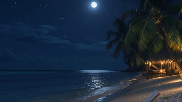Island Nights  Romantic tropical soul instrumentals with warm guitars, sax textures, and relaxed isl