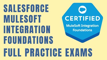 Exame Salesforce MuleSoft Integration Foundations - Simulado Completo Trailnity