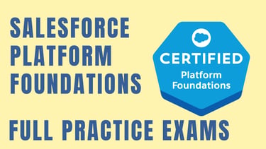 Exame Salesforce Platform Foundations - Simulado Completo Trailnity