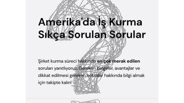 amerikada şirket kuruluşu