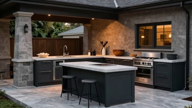 low angle view photography of a gray building