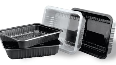 Standard and wholesale series of trays and containers for foodgrade packing