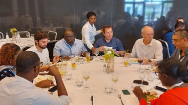 Image du 1er déjeuner du Club Abidjan HSE