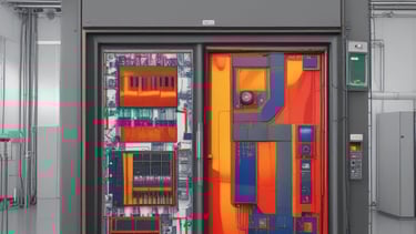 Computer screen displaying energy efficiency software graphs
