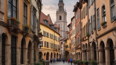 low angle view photography of a gray building