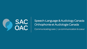 Logo de Speech‑Language & Audiology Canada / Orthophonie et Audiologie Canada.