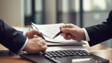 A busy street market scene in an urban area with various shops displaying goods. Red signs with white Chinese characters are prominently visible on the building and the hanging signboard. Several people are engaged in various activities, such as shopping and walking. The market area is packed with goods like dried foods, spices, and containers. The architecture in the background displays typical cityscape elements with high-rise buildings and scaffolding.