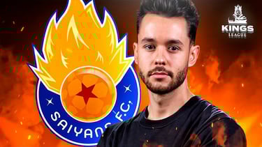 Narrativa visual y branding para Saiyans FC en la Kings League.