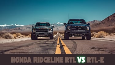 Honda Ridgeline RTL vs RTL-E