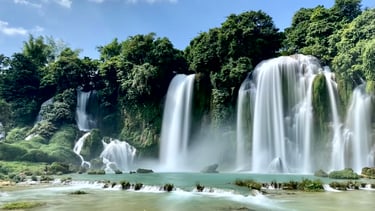 Ban Gioc waterfall
