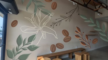 Business mural-Coffee Shop