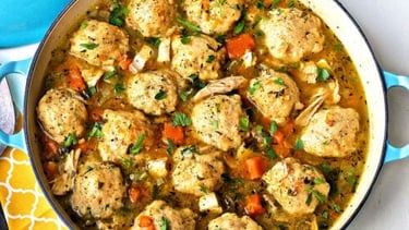 delicious chicken & dumplings