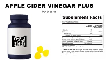 apple cider vinegar plus gummies
