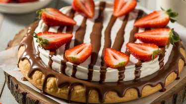 pizza-doce-caseira-fácil-com-chocolate