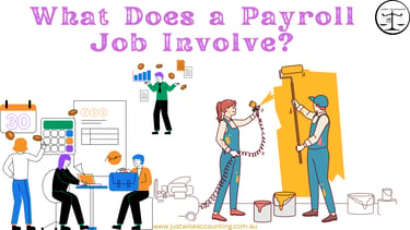 A payroll job involves calculating employee salaries, managing benefits, and ensuring compliance wit