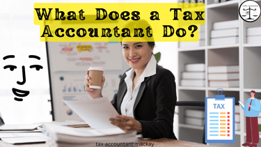 A tax accountant prepares and files tax returns, ensuring compliance with tax laws and regulations.