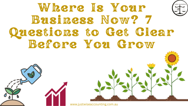 Business growth illustration with watering can, plants, and graph.