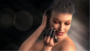 A photorealistic artwork by Philip Preston, using Daz Studio.