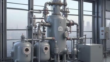 low angle view photography of a gray building