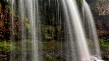 Four Waterfalls Walk. Mid Wales