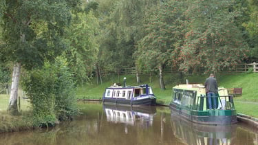 Boats on Brecon Canal