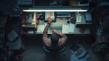 When one feels work has become meaningless - workplace stress therapy resource by Friend Indeed