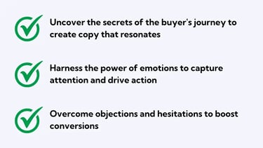 uncover the secrets of the buyer's journey for copywriting