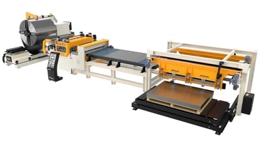 Fully Servo Cut to Length (CTL) 15Ton Coil Capacity