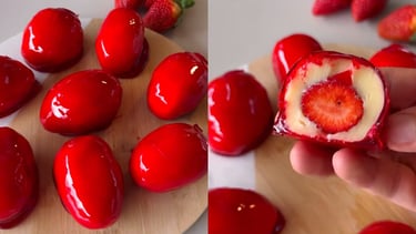 Receita Morango do Amor fácil de fazer