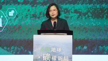 International Summit on ESG & Sustainable Taiwan 2024, Taiwan's President Tsai Ing-wen