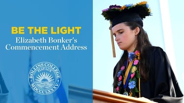 Be the Light Elizabeth Bonker’s 2022 Valedictorian Speech at Rollins College Commencement