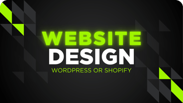 Website Design (WordPress or Shopify)
