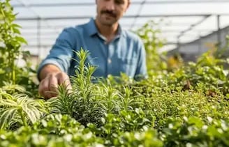 selección de los mejores ejemplares en vivero