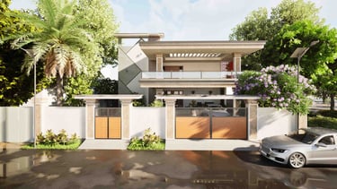 Exterior Elevation Design in 