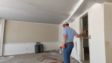 A custom-built home with elegant architecture.