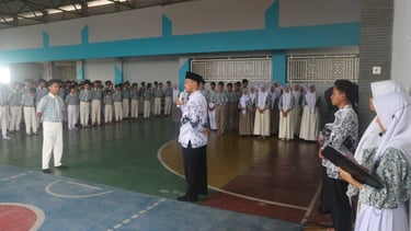 Apel hari pendidikan nasional 2024 smp excellent 1 kota tangerang