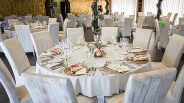 Mesa de Boda preparada por Njevents