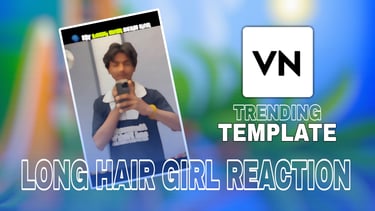 LONG HAIR GIRL REACTION Template