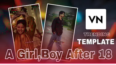 A Girl, Boy After 18 VN Template
