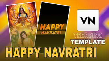Happy Navratri VN Template