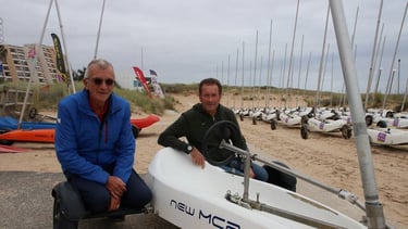 L'association SJVE s'équipe d'un char à voile pour les PMR