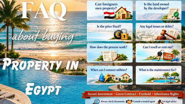 foreign property ownership Egypt • buy apartment in Egypt