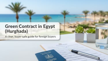 Green Contract in Egypt: What It Means, Timelines & Mistakes to Avoid