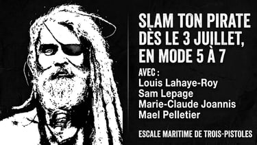 Affiche de l'événement Slam Ton Pirate du 3 juillet 2026