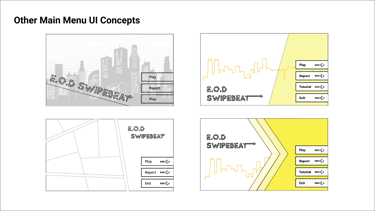 Other Main Menu UI Concepts