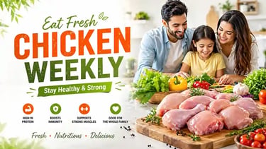Health benefits of fresh chicken