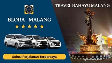 Travel Blora ke Malang dari Travel Rahayu Malang pakai mobil Innova, Avanza putih 